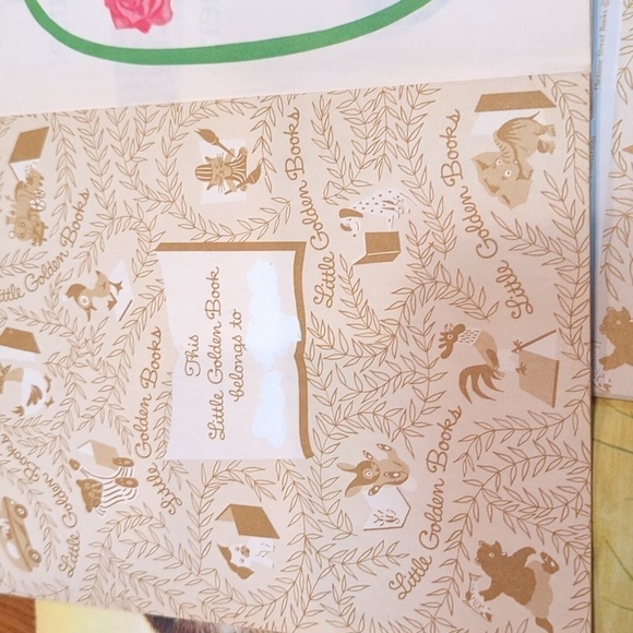 Little Golden Book Children's Vintage Hardback Books Set of 4 - Picture 6 of 8